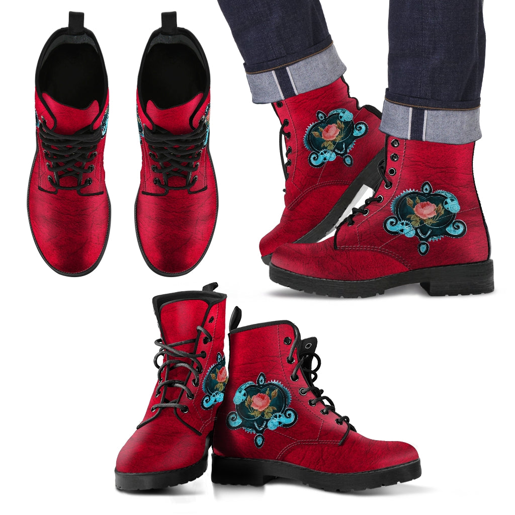 Steampunk/15 - Leather Boots Uomo -