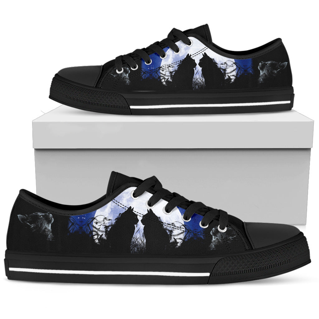 Gatti e Luna - Low Top Donna /Suola Nera -