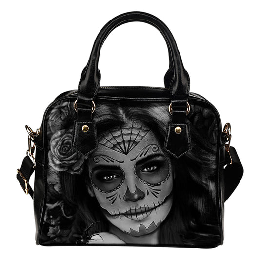 Calavera  - Borsa con manici e tracolla -