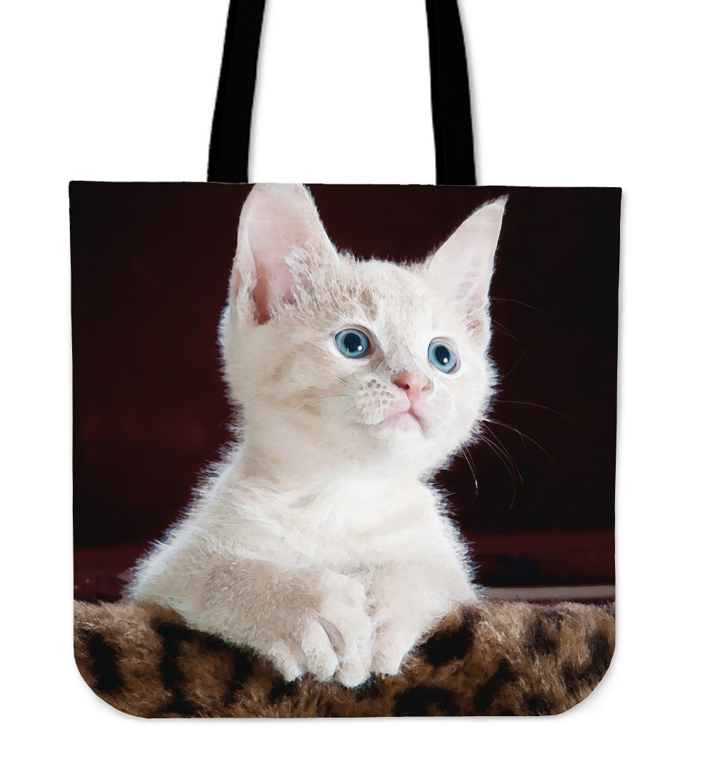 Gattino Bianco - Shopping Bag -