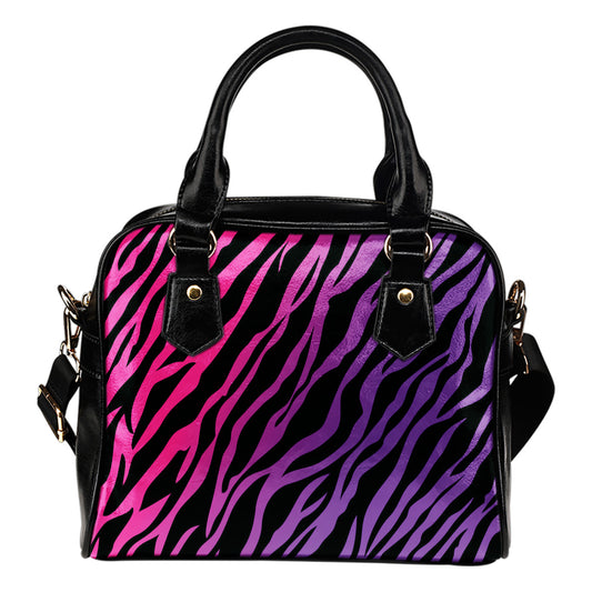 Zebra - Borsa con manici e tracolla -