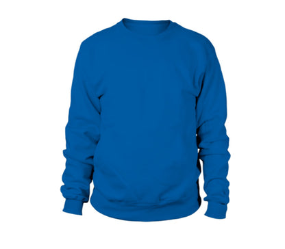 Felpa Unisex - Blu Reale -