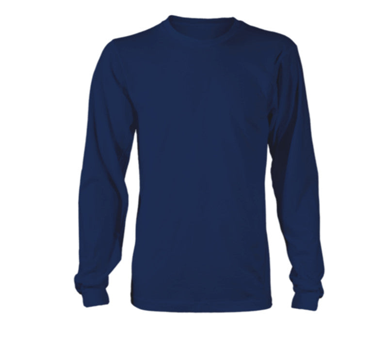 T-Shirt Unisex manica lunga Blu Navy