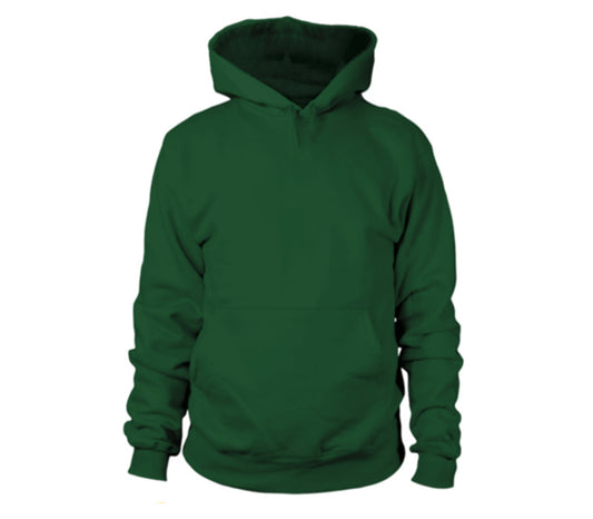 Felpa Unisex con cappuccio - Verde Bottiglia -