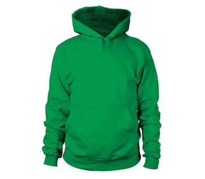 Felpa Unisex con cappuccio - Verde Irlanda -