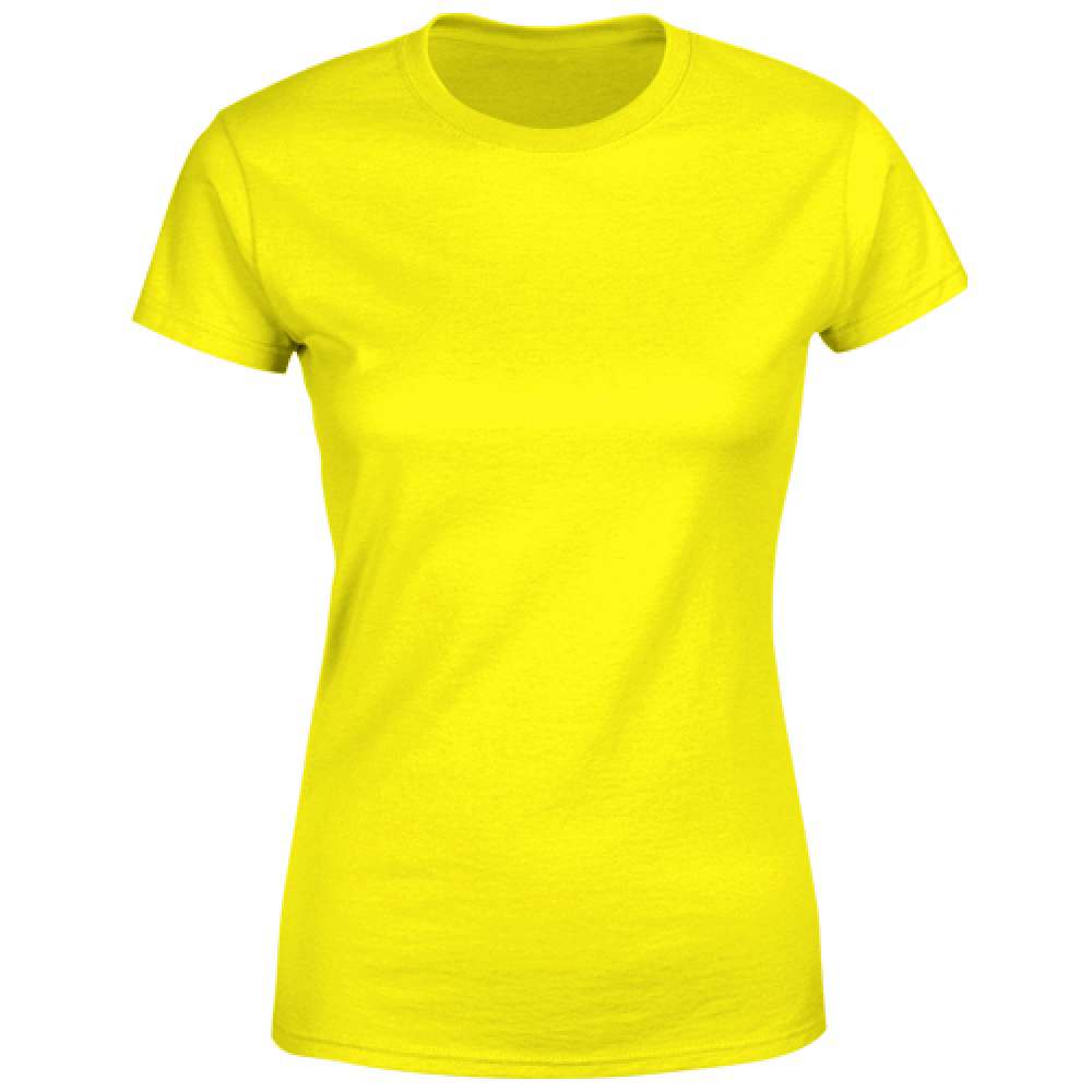 Personalizza T-Shirt Girocollo Donna -13 Colori Disponibili -