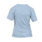 T-Shirt Donna Girocollo Azzurro