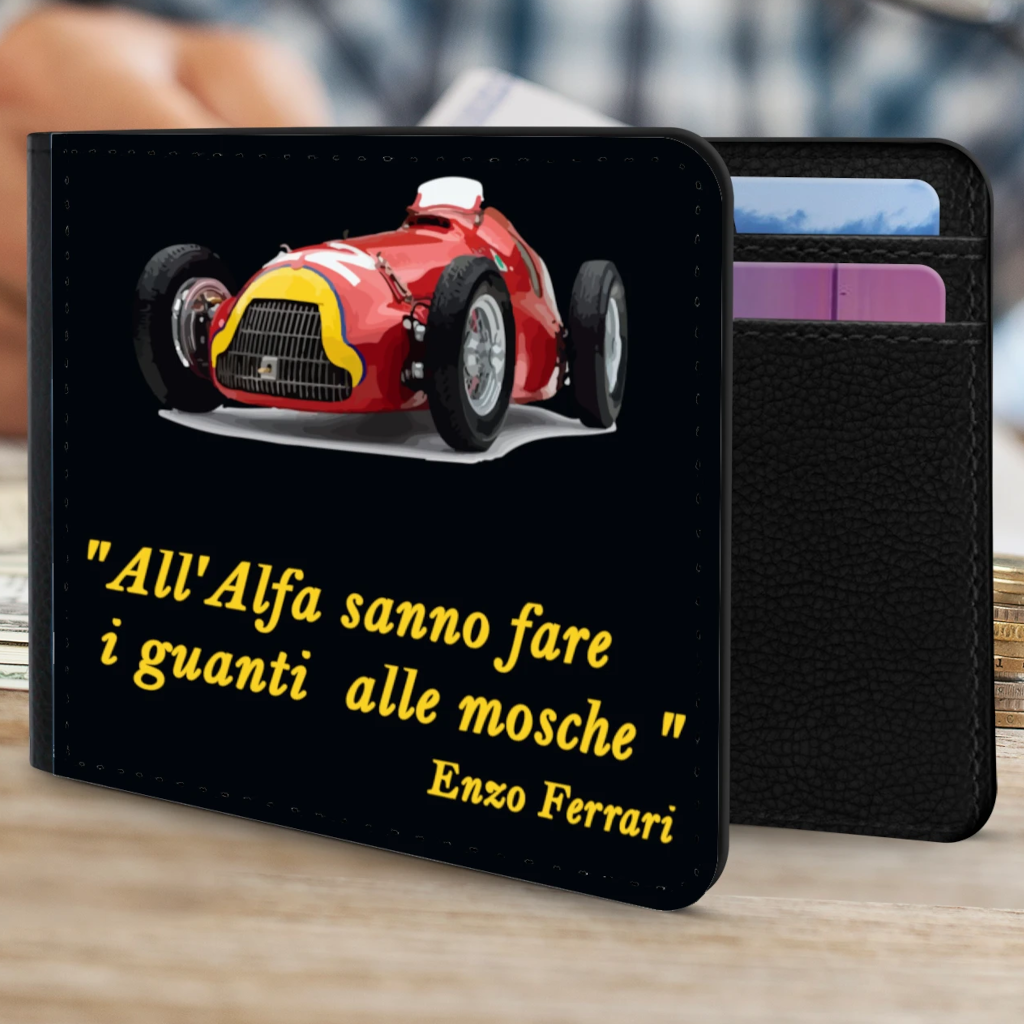Alfa Romeo - Portafoglio Uomo/Nero -