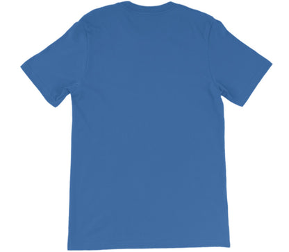 T-Shirt Unisex da 3 a 13 Anni - Blu Reale -