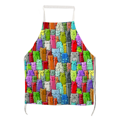 Gatti Colorati - Grembiule Cucina -