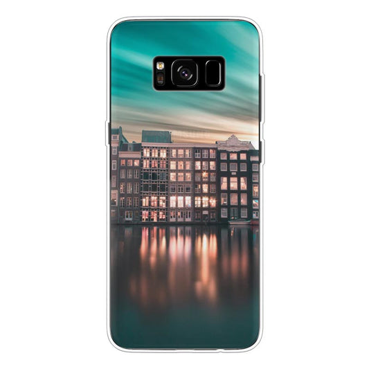 Samsung Galaxy S8 Plus  Cover Morbida Trasparente - Stampa sul Retro -