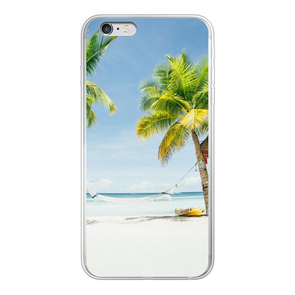 Apple iPhone 6 Plus / 6s Plus Cover Morbida Trasparente - Stampa sul Retro