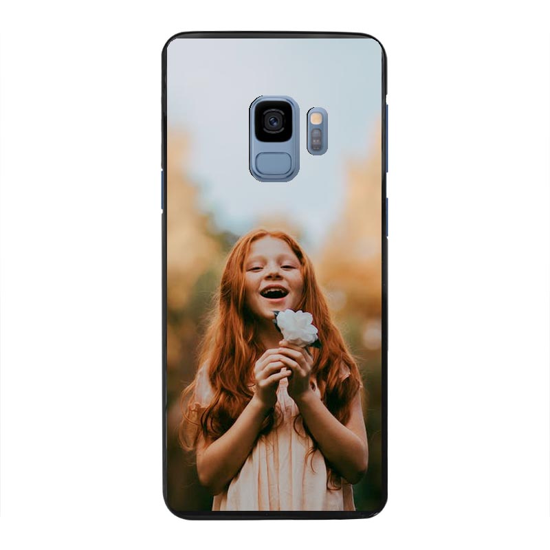 Samsung Galaxy S9   Cover Rigida Nera - Stampa sul Retro -