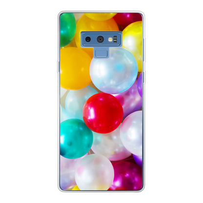 Samsung Galaxy Note 9 Cover Morbida Trasparente -Stampa sul Retro