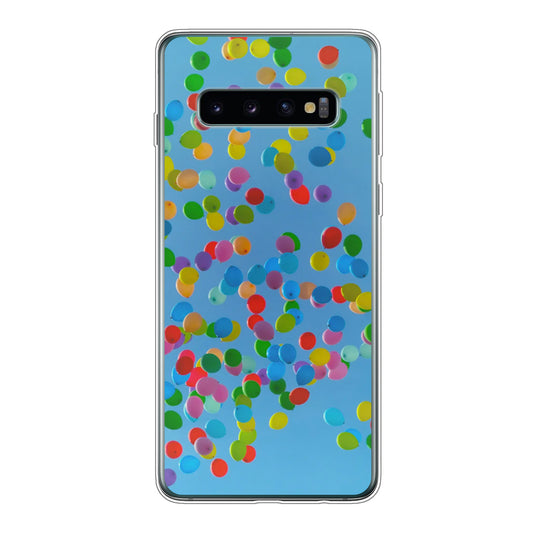 Samsung Galaxy S10  Cover Morbida Trasparente - Stampa sul Retro -