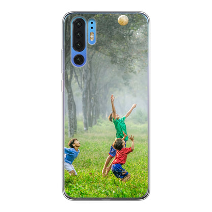 Huawei P30 Pro / P30 Pro New Edition   Cover Morbida Trasparente - Stampa sul Retro