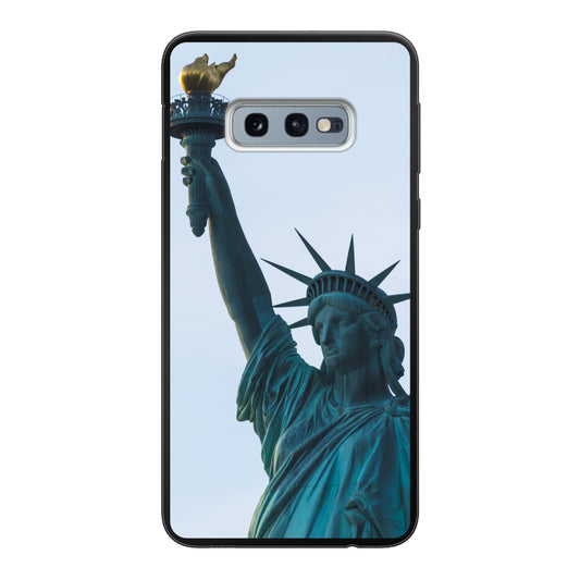 Samsung Galaxy S10e - Cover Morbida Nera - Stampa sul Retro -