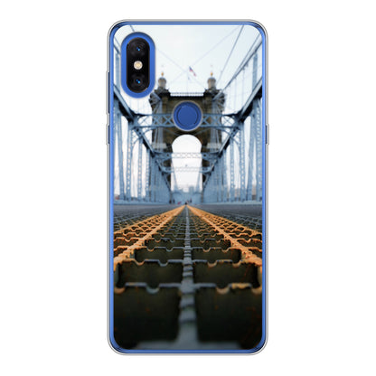 Xiaomi Mi Mix 3   Cover Morbida Trasparente - Stampa sul Retro