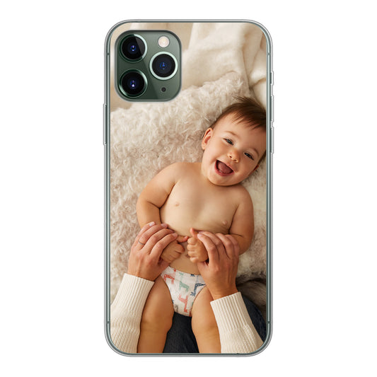 Apple iPhone 11 Pro Cover Morbida Trasparente - Stampa sul Retro