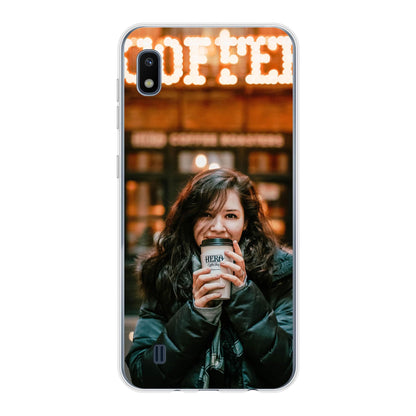 Samsung Galaxy A10 Cover Morbida Trasparente -Stampa sul Retro