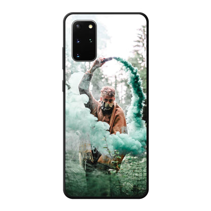 Samsung Galaxy S20 Plus / Galaxy S20 Plus 5G - Cover Morbida Nera - Stampa sul Retro