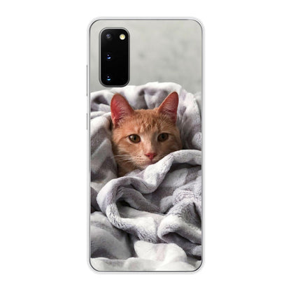 Samsung Galaxy S20 / Galaxy S20 5G Cover Morbida Trasparente -Stampa sul Retro