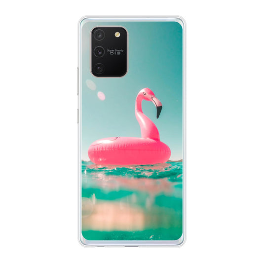 Samsung Galaxy S10 Lite  Cover Morbida Trasparente - Stampa sul Retro -