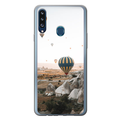 Samsung Galaxy A20s     Cover Morbida Trasparente - Stampa sul Retro