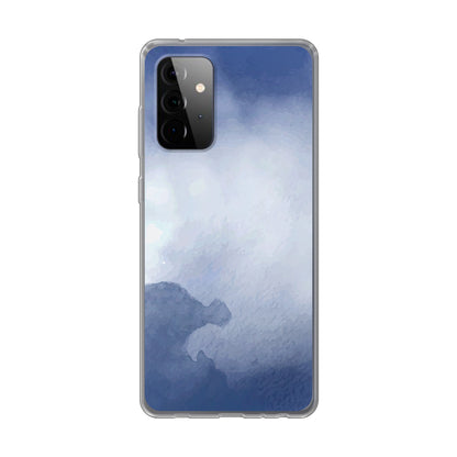 Samsung Galaxy A72 / Galaxy A72 5G Cover Morbida Trasparente -Stampa sul Retro