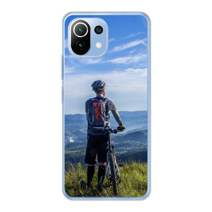 Xiaomi 11 Lite 5G NE Cover Morbida Trasparente - Stampa sul Retro