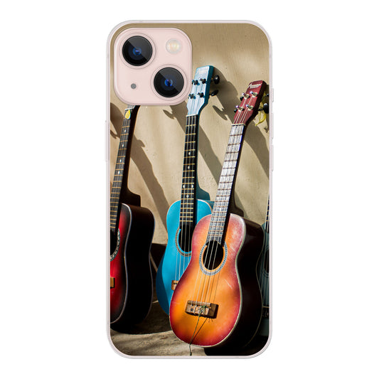 Apple iPhone 13 mini Cover Morbida Trasparente - Stampa sul Retro