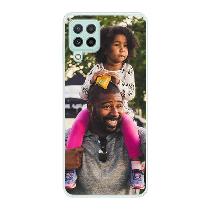 Samsung Galaxy A22 4G Cover Morbida Trasparente -Stampa sul Retro