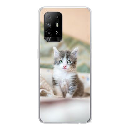Oppo A94 5G  Cover Morbida Trasparente - Stampa sul Retro