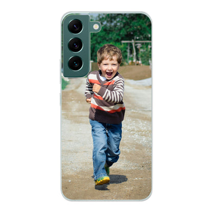 Samsung Galaxy S22 Cover Morbida Trasparente -Stampa sul Retro