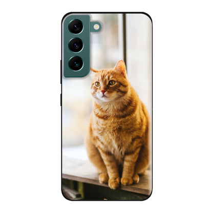 Samsung Galaxy S22 Cover Morbida Nera – Stampa sul Retro