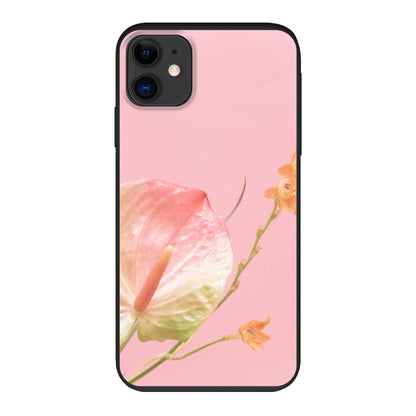 Apple iPhone 11 Cover Morbida Biodegradabile - Stampa sul retro - Colore Nero
