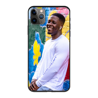 Apple iPhone 11 Pro Cover Morbida Biodegradabile - Stampa sul retro - Colore Nero