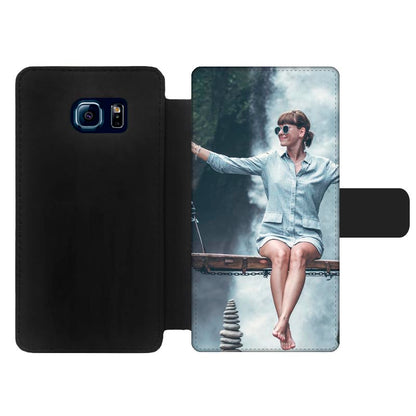 Samsung Galaxy S6 Edge   Custodia a Libro - Stampa sul Fronte -