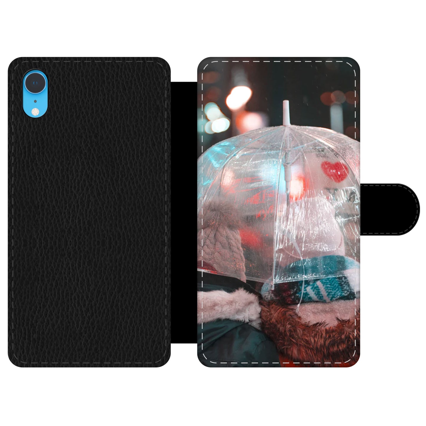 Apple iPhone Xr Wallet case (front printed)