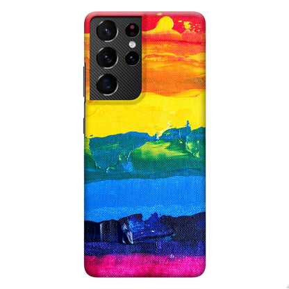 Samsung Galaxy S21 5G Ultra Cover Rigida Lucida – Stampa su tutta la Superficie, retro e lati -