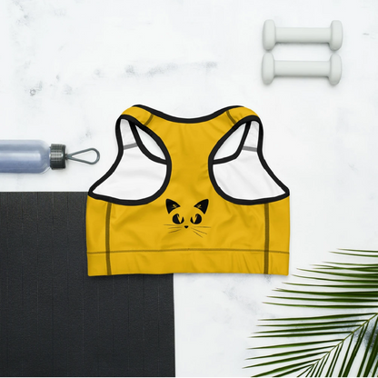 Gatto -  Reggiseno Sportivo Giallo -