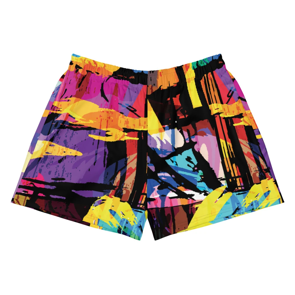 Graffiti -Pantaloncini Sportivi Donna  -