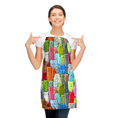 Gatti Colorati - Grembiule Cucina -