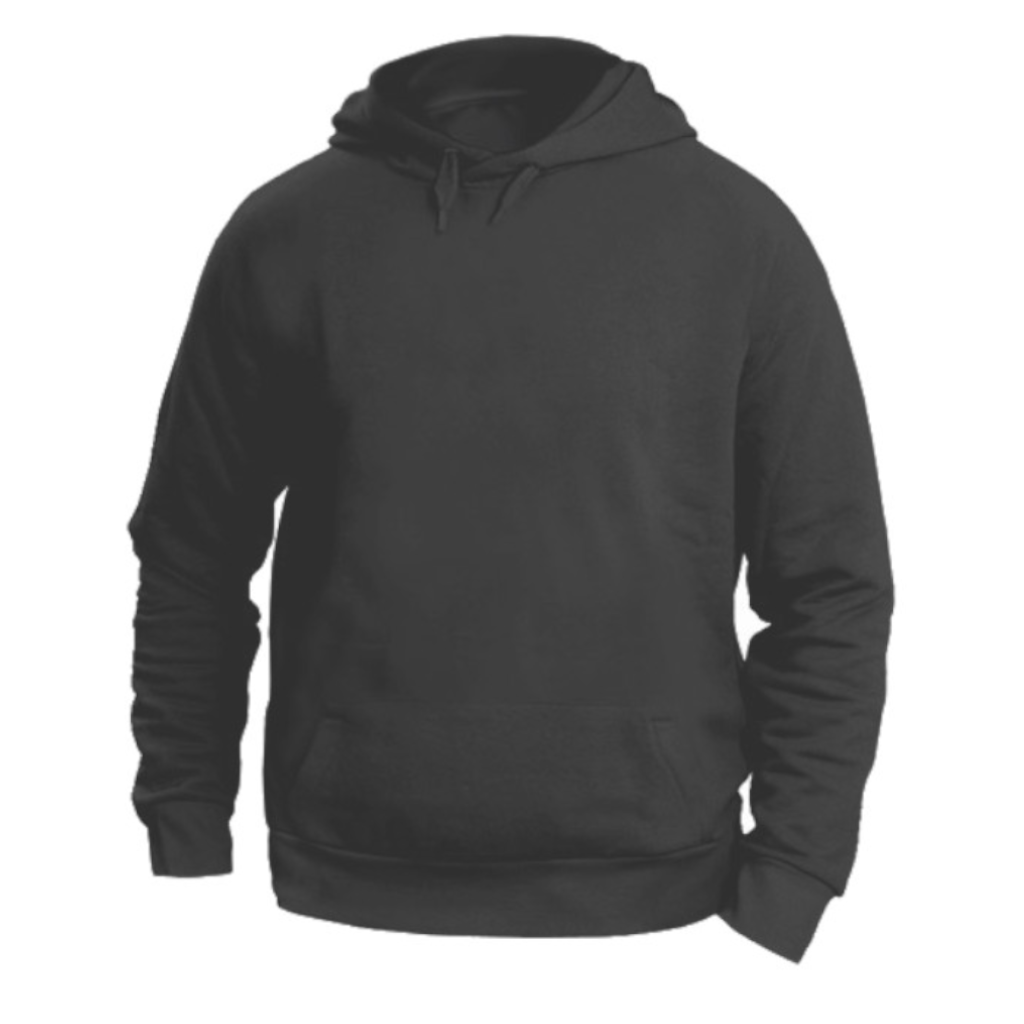 Felpa Unisex con Cappuccio - Nero -