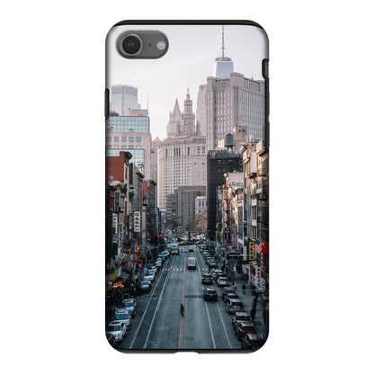 Apple iPhone 7 / 8 / SE (2020) / SE (2022) Cover Rigida Lucida con inserto in Gomma -  Stampa su tutta la Superficie, Retro e Lati