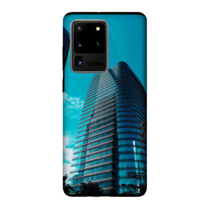 Samsung Galaxy S20 Ultra / Galaxy S20 Ultra 5G Cover Rigida Lucida con inserto in Gomma -  Stampa su tutta la Superficie, Retro e Lati