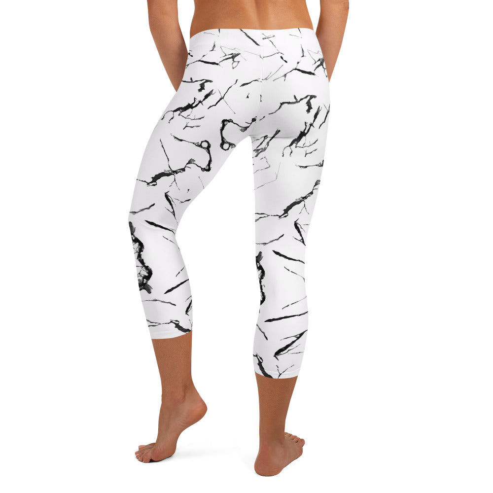 Marble - Capri Leggings -