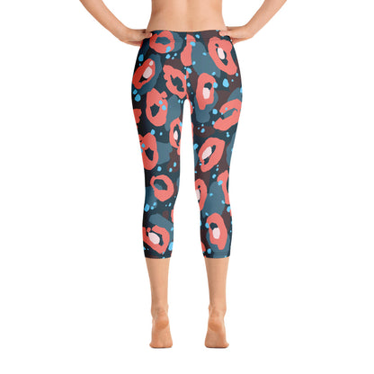 Leopardo Rosso - Capri Leggings -