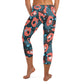 Leopardo Rosso - Capri Leggings -
