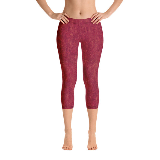 Rosso Pompei - Capri Leggings -